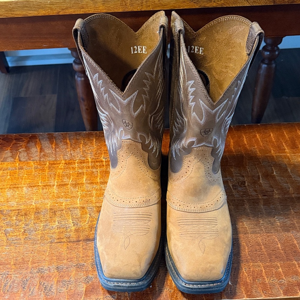 Ariat Steel Toe Work Boots men’s sz 12